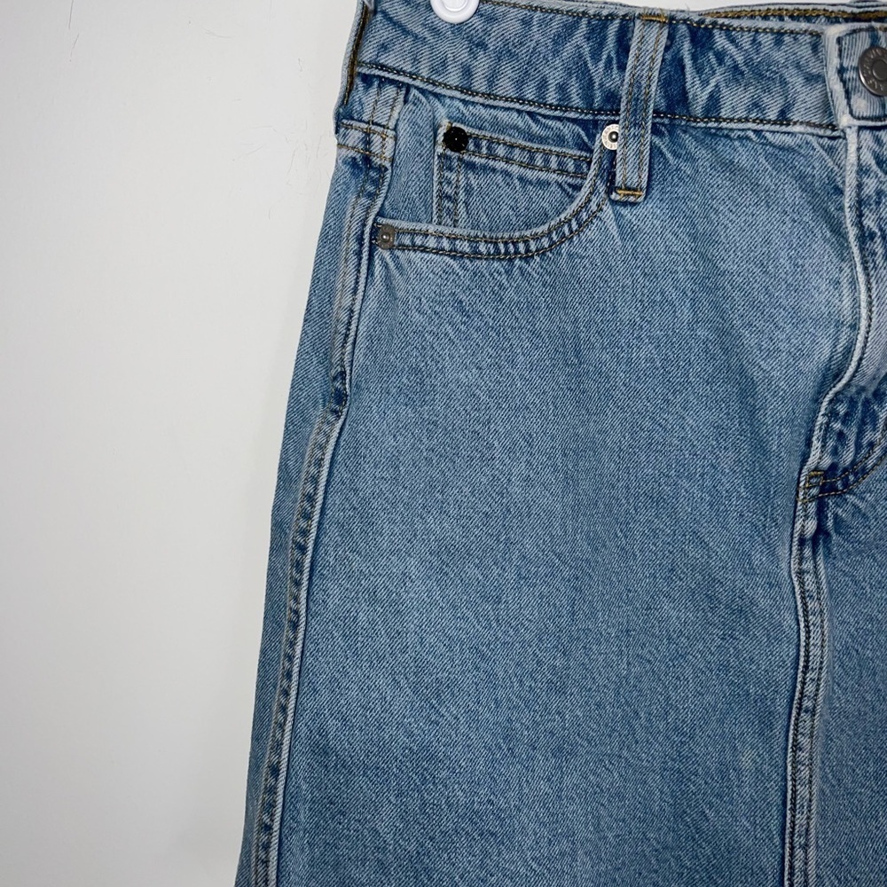 Calvin Klein Y2K Denim Blue Mini Skirt size 25 - Picture 2 of 10